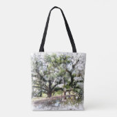 Tote Bag *~* Oak en direct New Orleans Vivant des chênes pe (Dos)