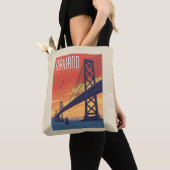 Tote Bag Oakland, Californie (De près)