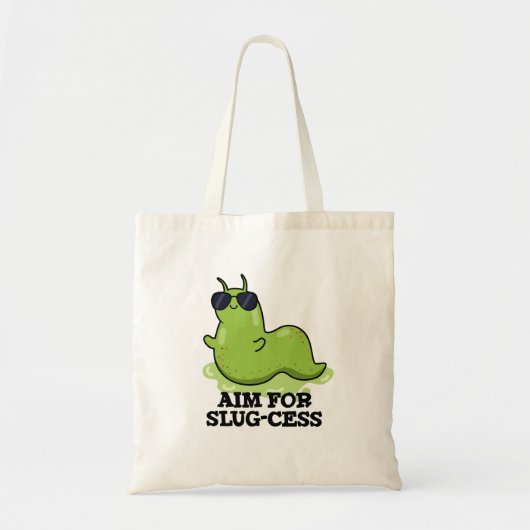 Tote Bag Objectif Pour Le Jeu De Slug-cess Funny Positif (Devant)