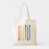Tote Bag Oboe coloré Lecteur Oboiste Double roseau (Dos)