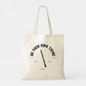 Tote Bag Oboe Faites Votre Propre Citation Oboist (Dos)
