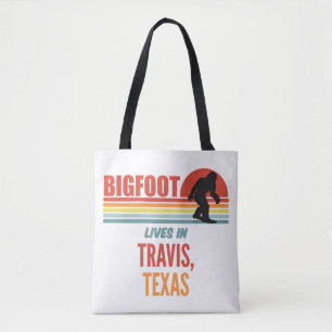 Tote Bag Observation de Bigfoot à Travis Texas 