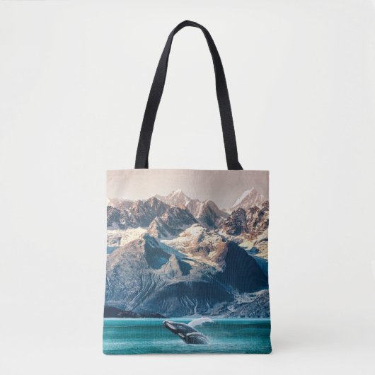 Tote Bag Observation des baleines de l'Alaska : excursion e (Devant)
