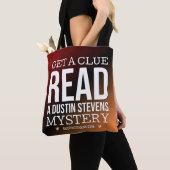 Tote Bag Obtenez un indice, lisez le mystère de Dustin Stev (De près)