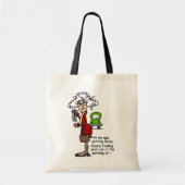 Tote Bag Obtenir un Humour chanceux (Devant)