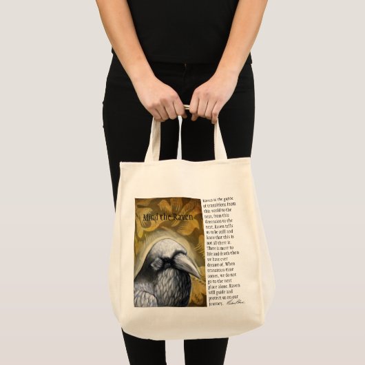 Tote Bag Occupez-vous de Raven (Devant (produit))