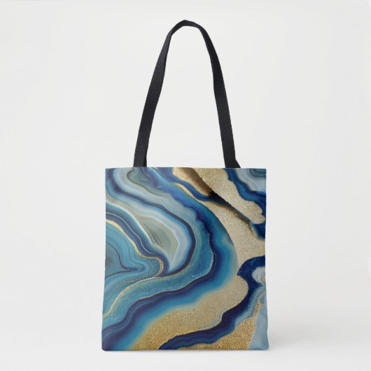 Tote Bag Océan Bleu Mer Éclat (Devant)