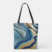 Tote Bag Océan Bleu Mer Éclat (Dos)