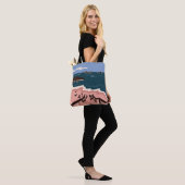 Tote Bag Ocean Blues (Sur le modèle)
