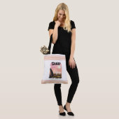 Tote Bag Ocean Escape : Sunset Serenity (Sur le modèle)