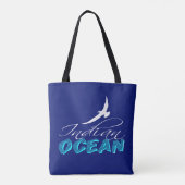 Tote Bag Océan Indien Personnalisable (Dos)