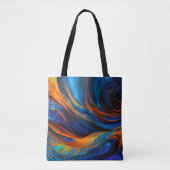 Tote Bag Ocean Lava "Astralswirl" (Devant)