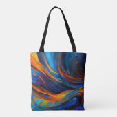 Tote Bag Ocean Lava "Astralswirl" (Dos)