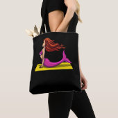 Tote Bag Ocean Mermaid Zen Yoga Exercice Magique (De près)
