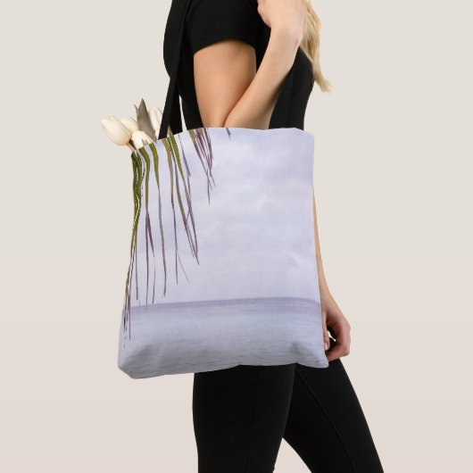 Tote Bag Océan Palm 5 de Sunset Caraïbes (De près)