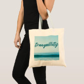 Tote Bag Océan Tranquille (Devant (produit))