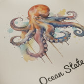 Tote Bag Ocean Whimsy : Pieuvre Colorée