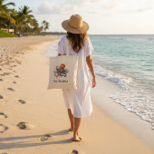 Tote Bag Ocean Whimsy : Pieuvre Colorée