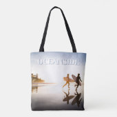 Tote Bag Oceanside Beach (Dos)