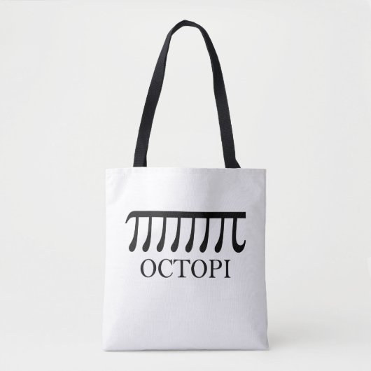 Tote Bag Octopi - Funny Pi Octopus Math (Devant)