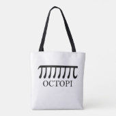 Tote Bag Octopi - Funny Pi Octopus Math (Dos)