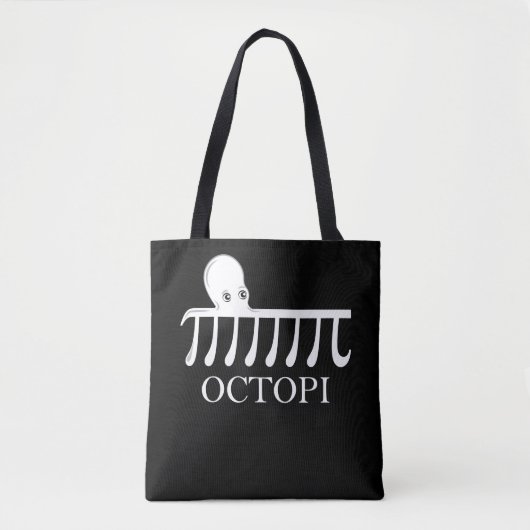 Tote Bag Octopi - Funny Pi Octopus Math (Devant)