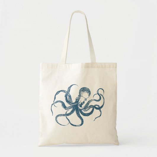 Tote Bag octopus_blue (Devant)