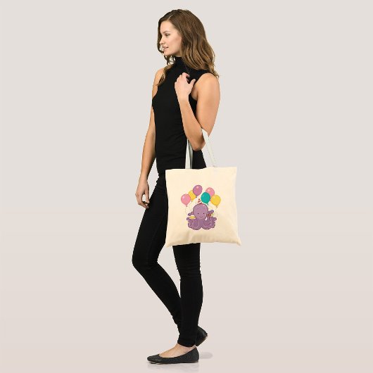 Tote Bag Octopus d'anniversaire