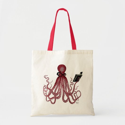 Tote Bag Octopus intelligent (Devant)