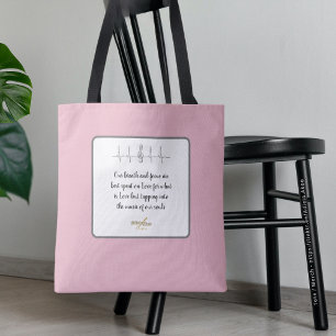 Tote Bag Ode to Love Fourre-tout par la poète Adiela Akoo