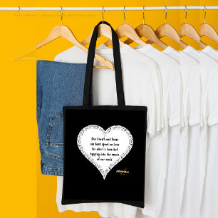 Tote Bag Ode to Love Fourre-tout par la poète Adiela Akoo