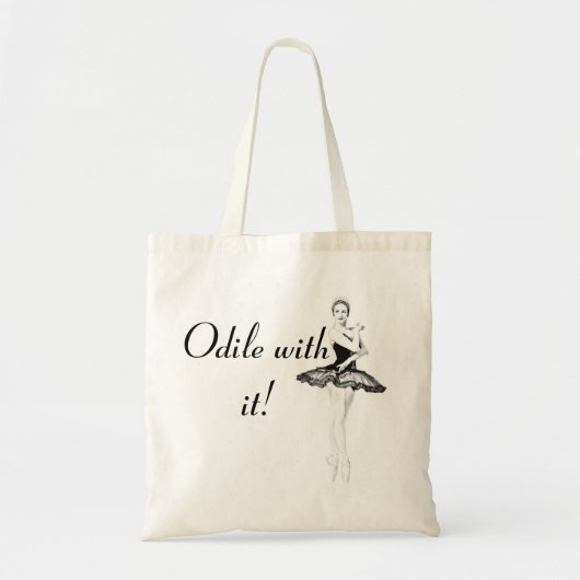 Tote Bag Odile avec lui (Devant)