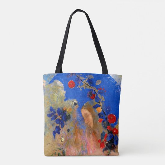 Tote Bag Odilon Redon - Profil sous un arc (Dos)