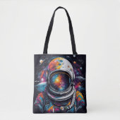 Tote Bag Odyssée cosmique - Sentez l'Univers en vous ! (Devant)