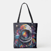 Tote Bag Odyssée cosmique - Sentez l'Univers en vous ! (Dos)
