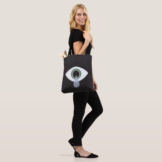 Tote Bag Oeil (Sur le modèle)