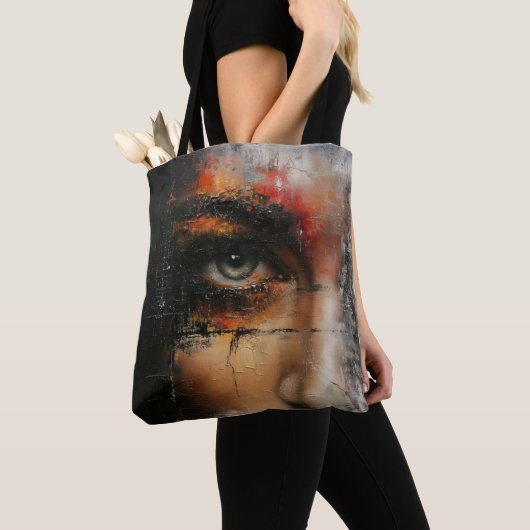Tote Bag OEil Abstrait (De près)