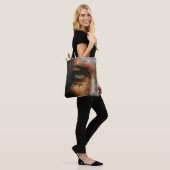 Tote Bag OEil Abstrait (Sur le modèle)
