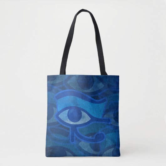 Tote Bag OEil bleu (Devant)