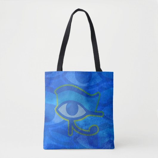 Tote Bag OEil bleu (Devant)