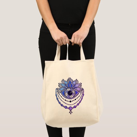 Tote Bag Oeil complexe fourre-tout (Devant (produit))