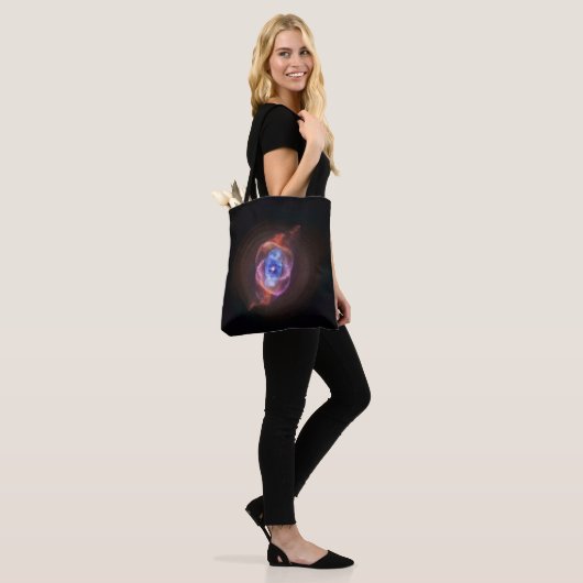Tote Bag Oeil de chat (Sur le modèle)