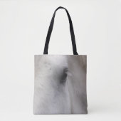 Tote Bag Oeil de cheval blanc Percheron (Devant)