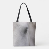 Tote Bag Oeil de cheval blanc Percheron (Dos)