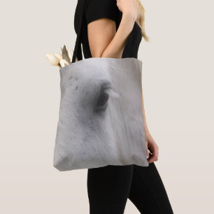 Tote Bag Oeil de cheval blanc Percheron