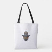 Tote Bag Œil de Hamsa doré (Dos)