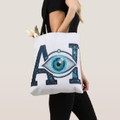 Tote Bag Œil de l'IA (De près)