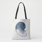 Tote Bag Oeil de requin Indigo (Devant)