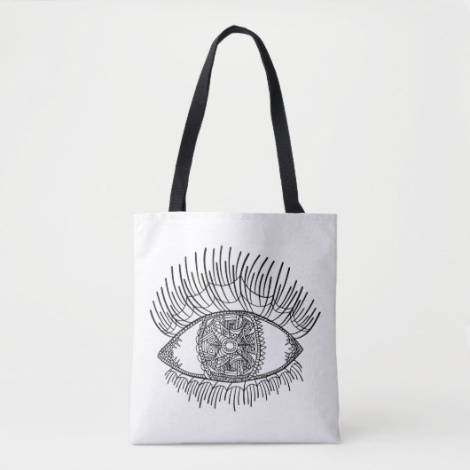 Tote Bag Oeil inspiré 2 (Devant)