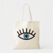Tote Bag Oeil malin grec (Devant)